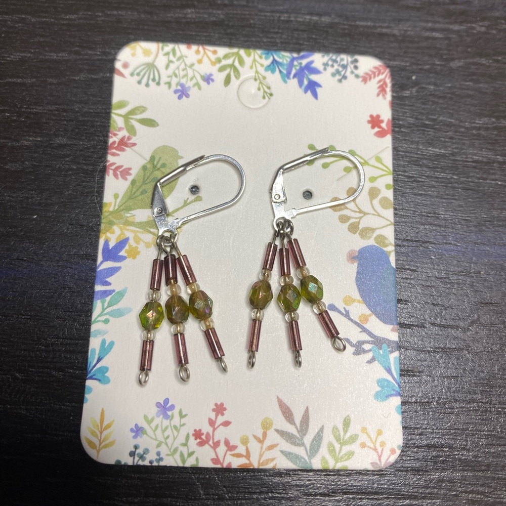 OOAK Handmade Dangle Earrings